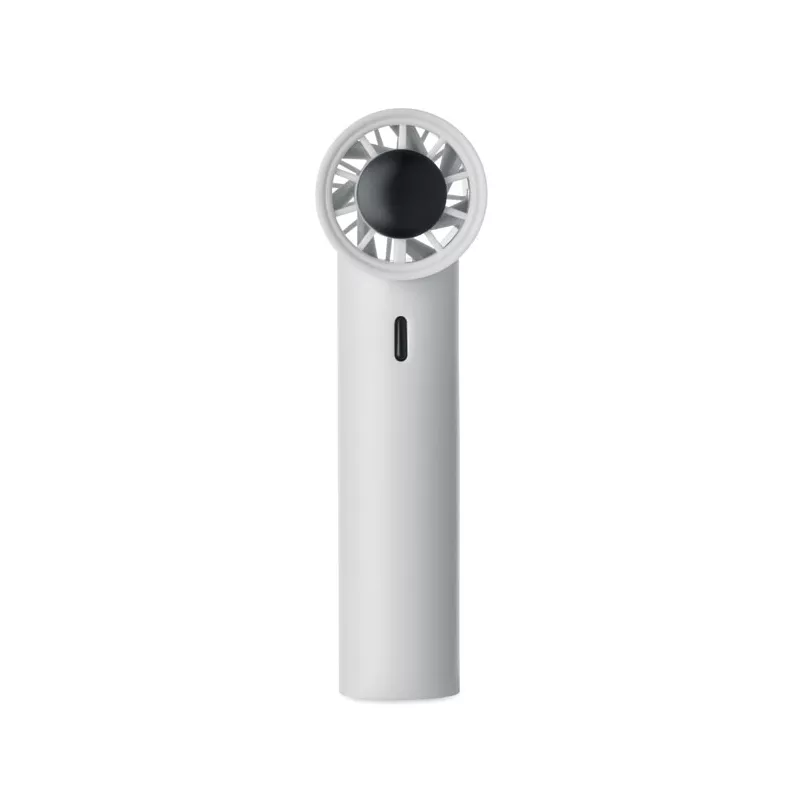 Mini wentylator ręczny z wyświetlaczem 2600 mAh GLACI - Bialy (MO2780-06)