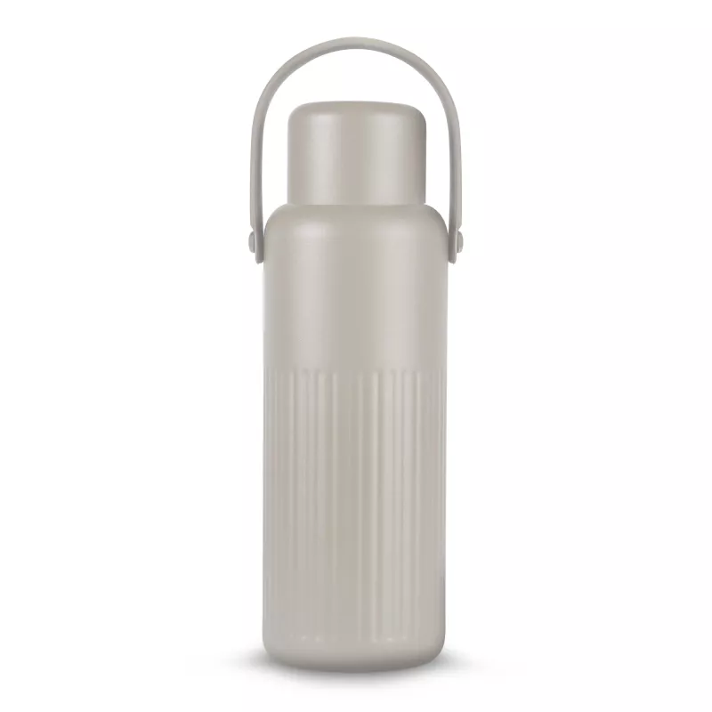 Kolba termiczna Sagaform Theo (z recyklingu) 1 L - beżowy (LT52136-N0055)