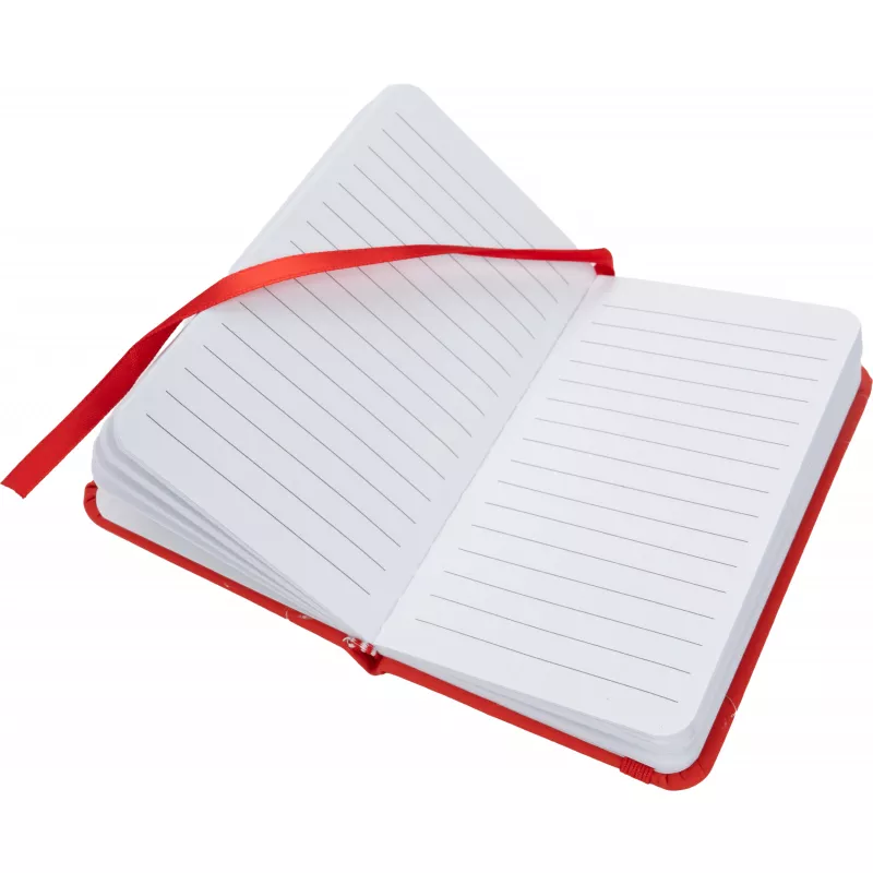 Notatnik A6 w linie ROMANA - czerwony (2836705)