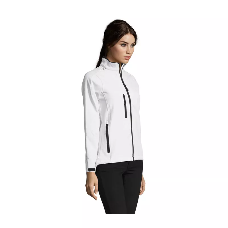 Softshell damski wodoodporny 340 g/m² Sol's ROXY - Bialy (S46800-WH)