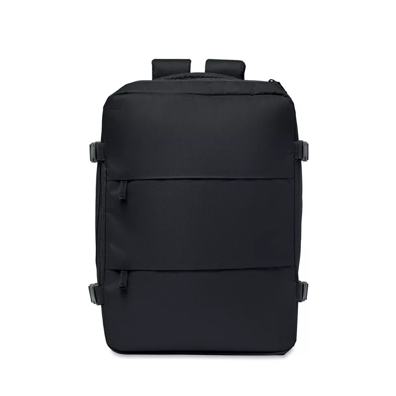 Plecak kabinowy rozciągliwy 15" RPET 20 l ASPEN - Czarny (MO3195-03)