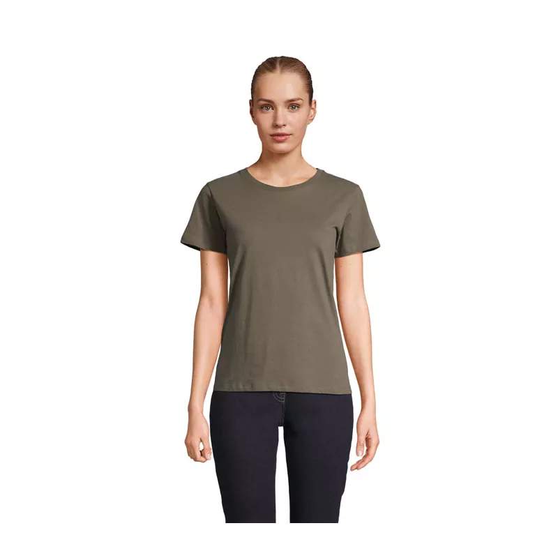 Koszulka damska dopasowana 150 g/m² Sol's REGENT WOMEN - Army (S01825-AR)