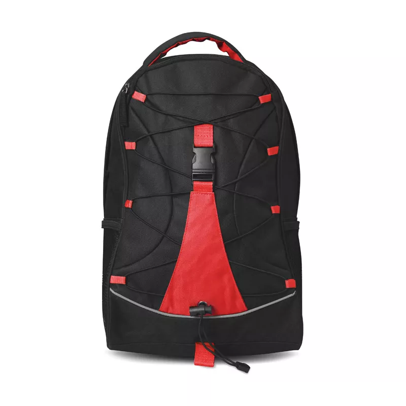 Plecak z poliestru 600D MONTE LEMA - Czerwony (MO7558-05)
