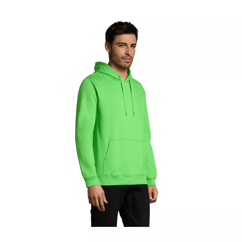 Bluza unisex z kapturem 280 g/m² Sol's SNAKE - Lime (S47101-LM)