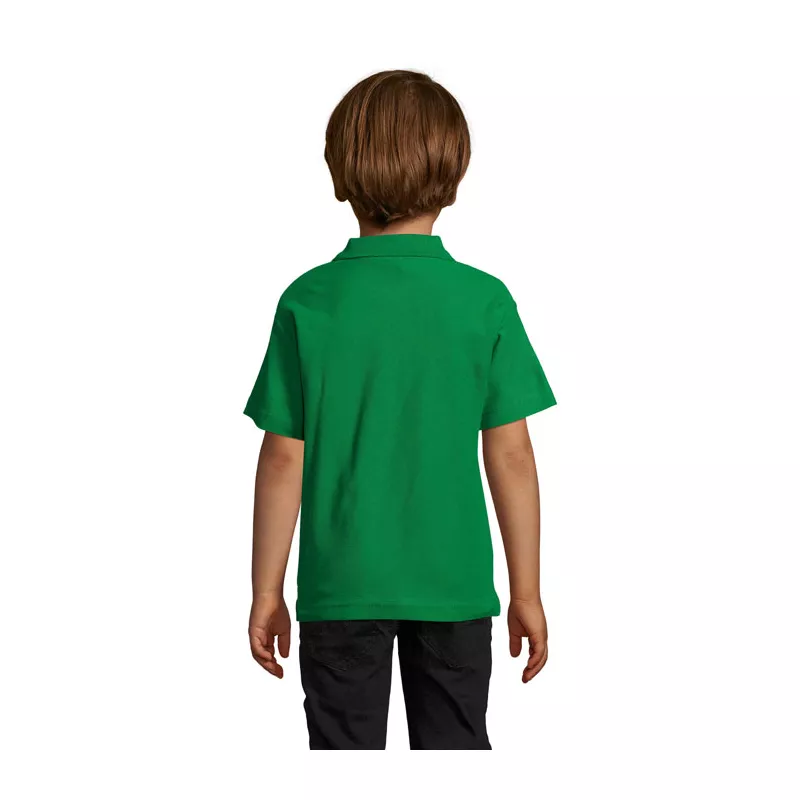 Polo dziecięce piqué 170 g/m² Sol's SUMMER II KIDS - Zielony (S11344-KG)