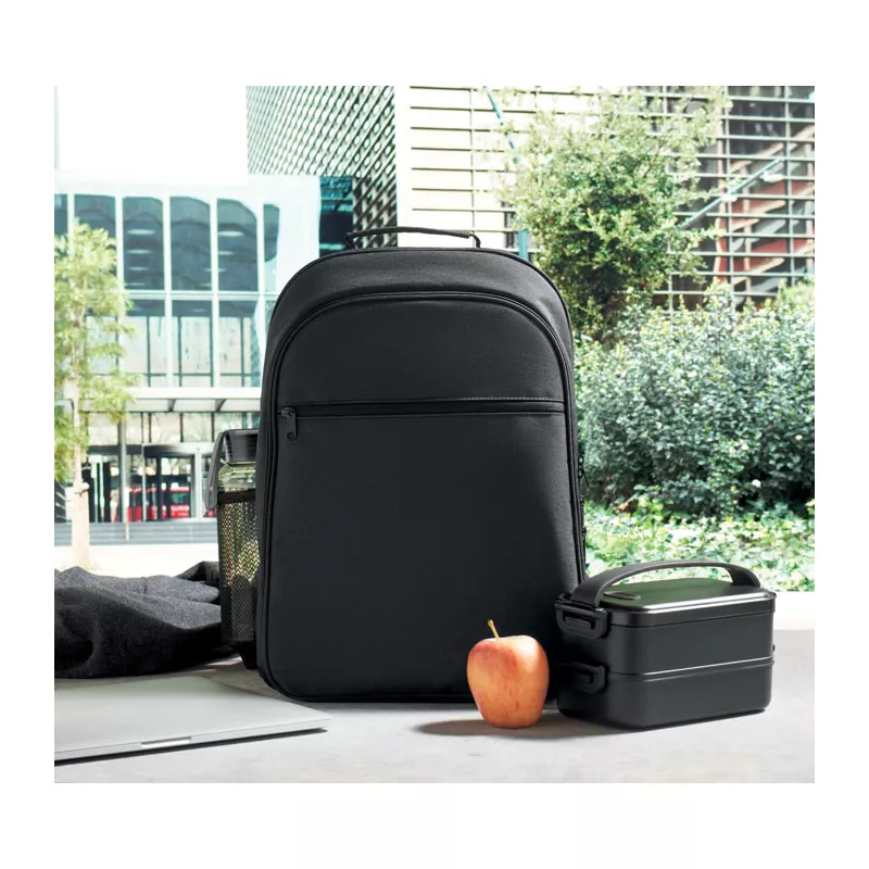 Plecak termiczny RPET na laptop 15" COOLPACK - Czarny (MO2125-03)