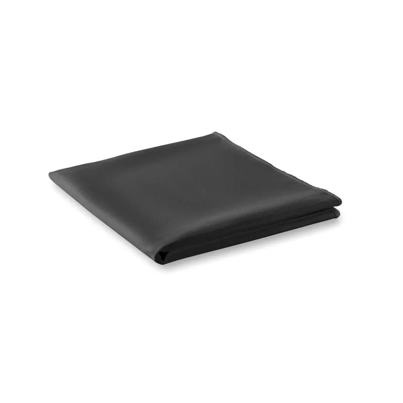 Ręcznik sportowy z mikrofibry w woreczku 35x80 cm TUKO - Czarny (MO9025-03)
