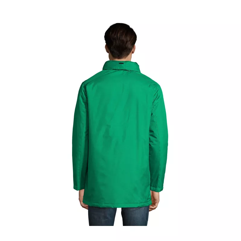 Kurtka unisex ocieplana z kapturem Sol's ROBYN - Zielony (S02109-KG)