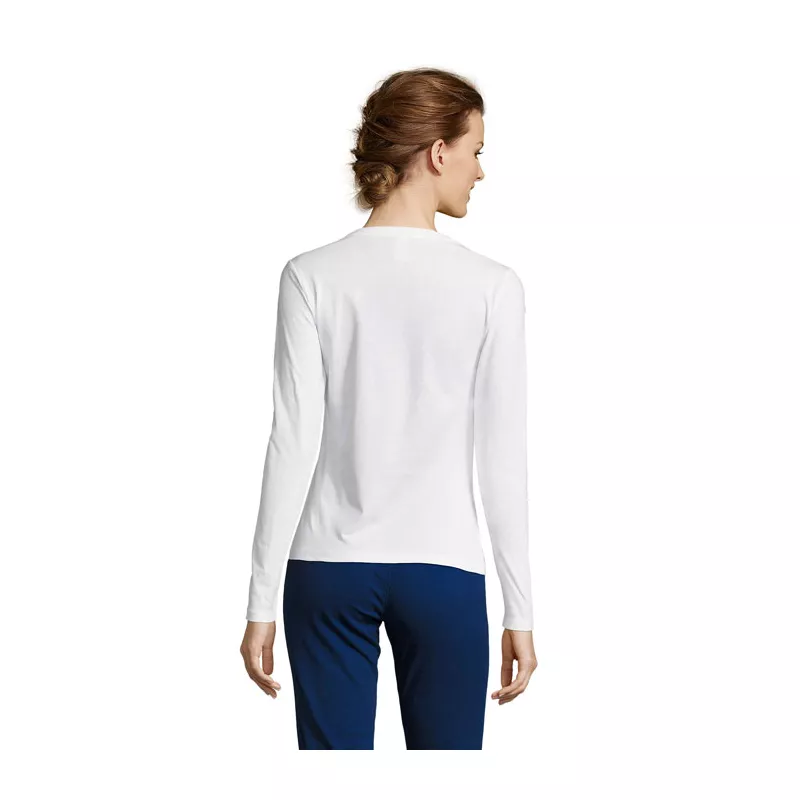 Longsleeve damski 150 g/m² Sol's MAJESTIC - Bialy (S11425-WH)