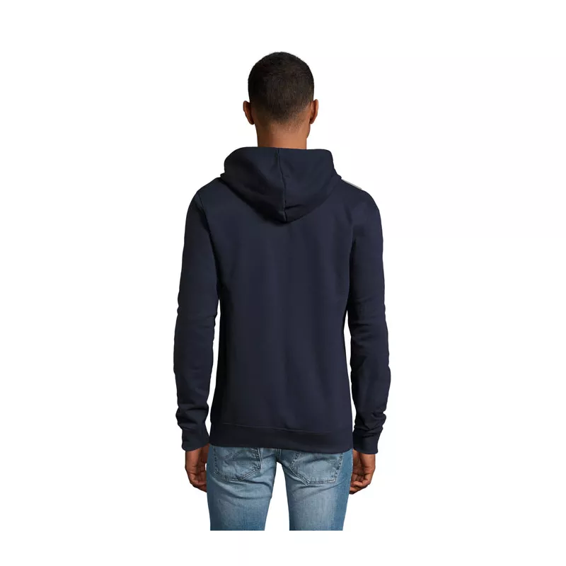 Bluza unisex z kapturem rozpinana 260 g/m² Sol's STONE - French Navy (S01714-FN)