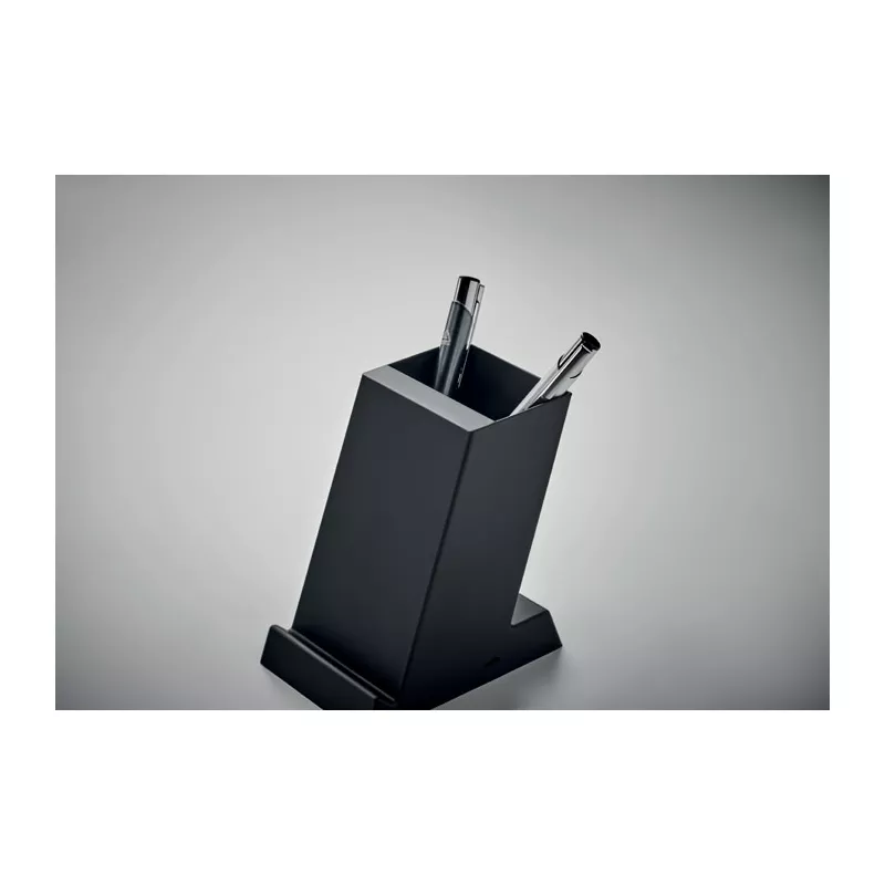 Ładowarka bezprzewodowa 15W z przybornikiem BLOCK - Czarny (MO6679-03)