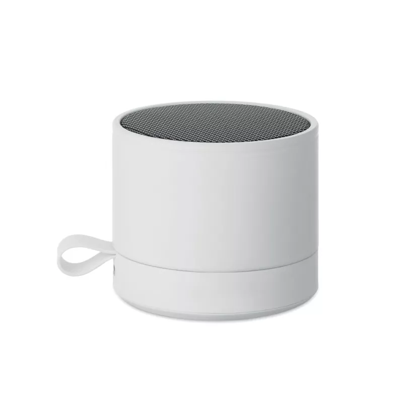 Głośnik bezprzewodowy w metalowej obudowie 3W RECAR - Bialy (MO2800-06)