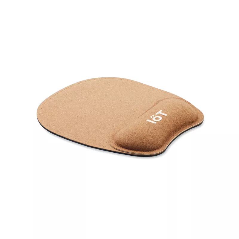 Podkładka pod mysz z korka ergonomiczna MARBO - Bezowy (MO2113-13)