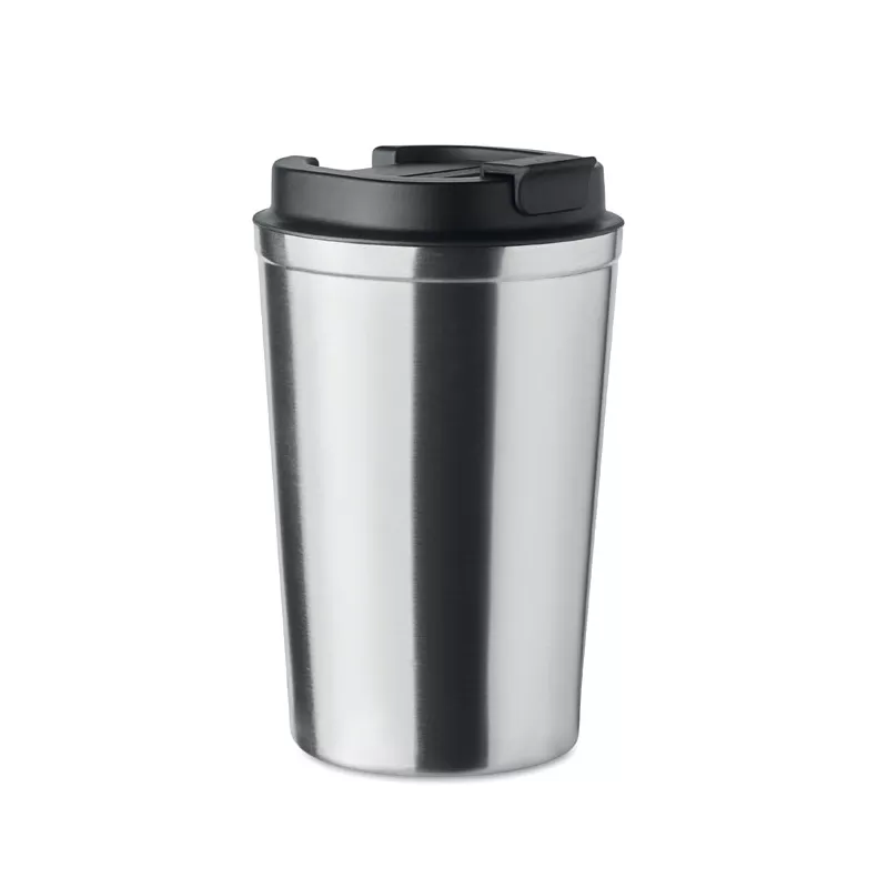 Kubek termiczny ze stali 350 ml BRACE - Srebrny Mat (MO6276-16)