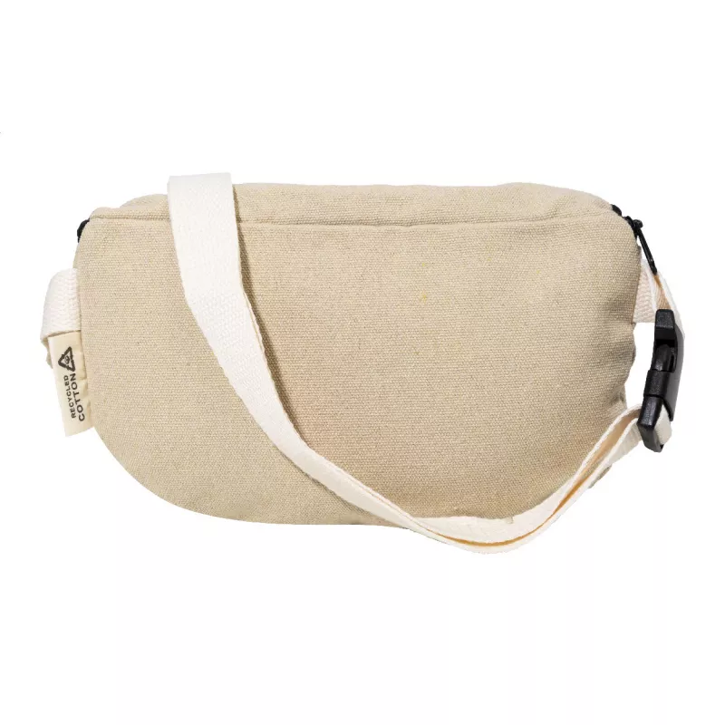 Rekan Hip torba biodrowa z recyklingowanego płótna - naturalny-a (AP800121-00)