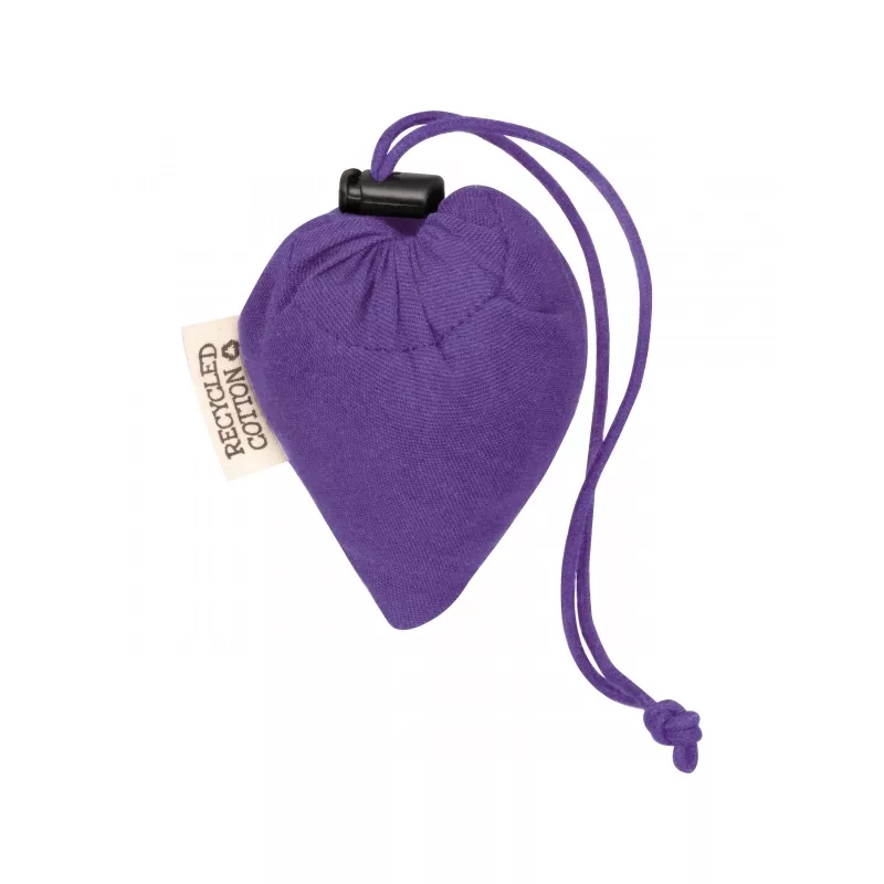 Torba bawełniana z recyklingu 118 g/m2 Modena - fioletowy (526212)