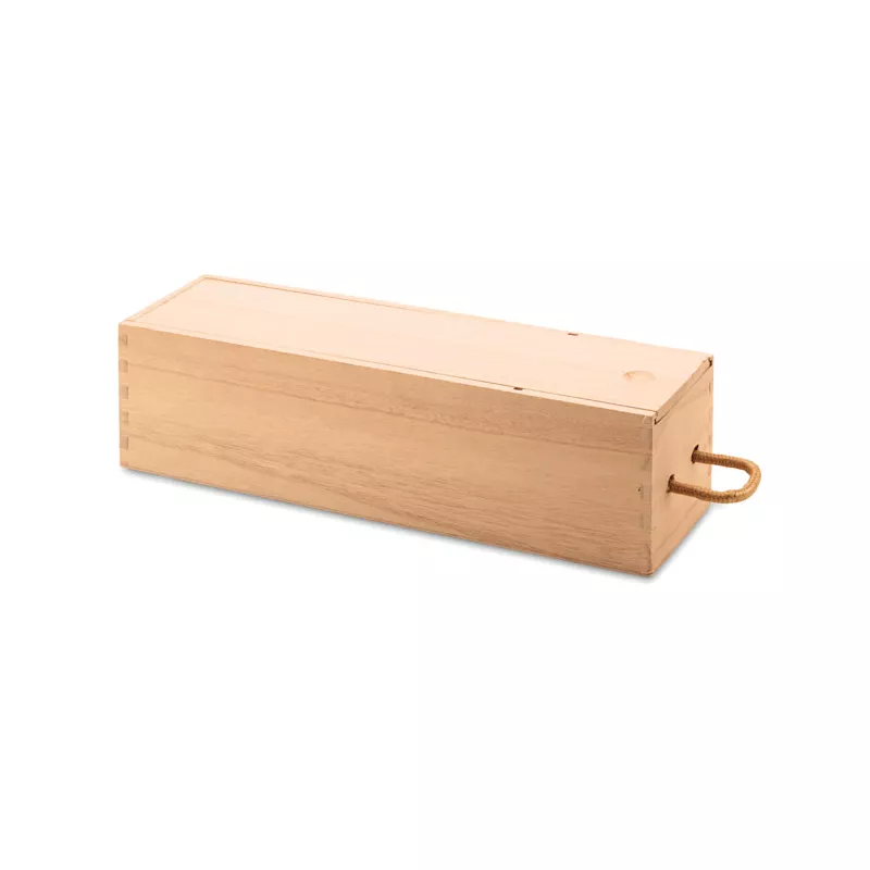 Skrzynka na wino z drewna paulowni VINBOX - Drewna (MO9413-40)