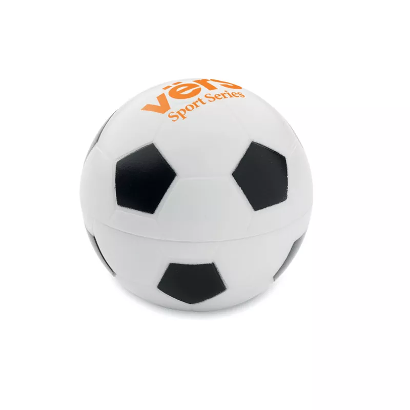 Balsam do ust SPF10 w kształcie piłki nożnej BALL - Bialy/Czarny (MO2213-33)