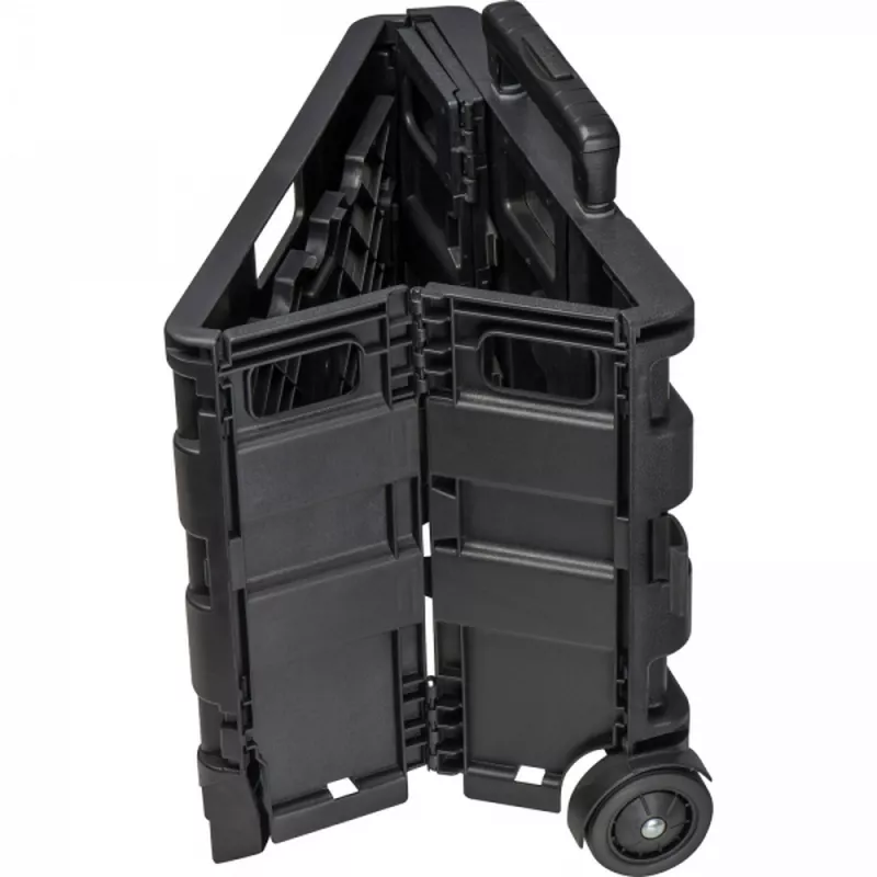 Wózek na zakupy składany KAREN - czarny (6386103)