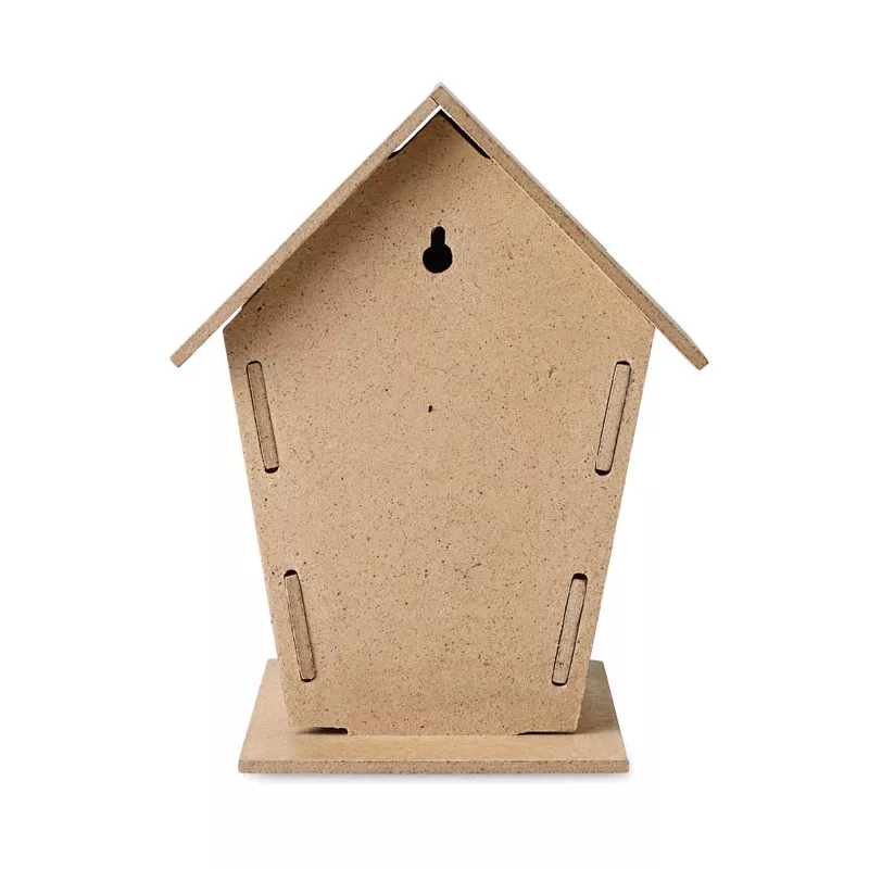 Budka dla ptaków z MDF do złożenia WOOHOUSE - Drewna (MO8532-40)