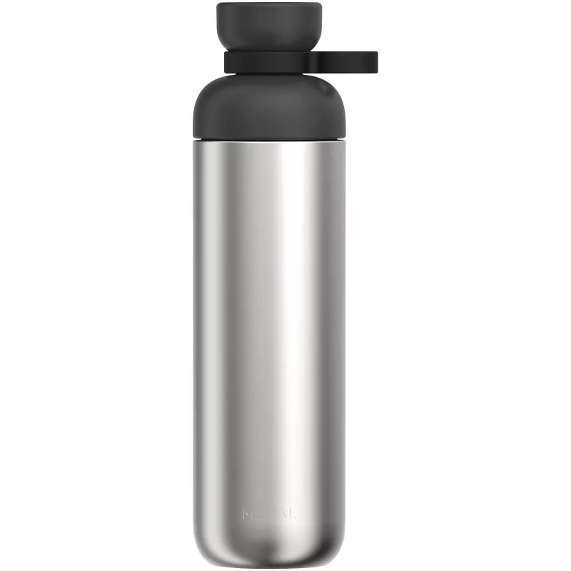 Butelka na wodę Mepal Vita 900 ml ze stali nierdzewnej z recyklingu - Czarny (11318690)