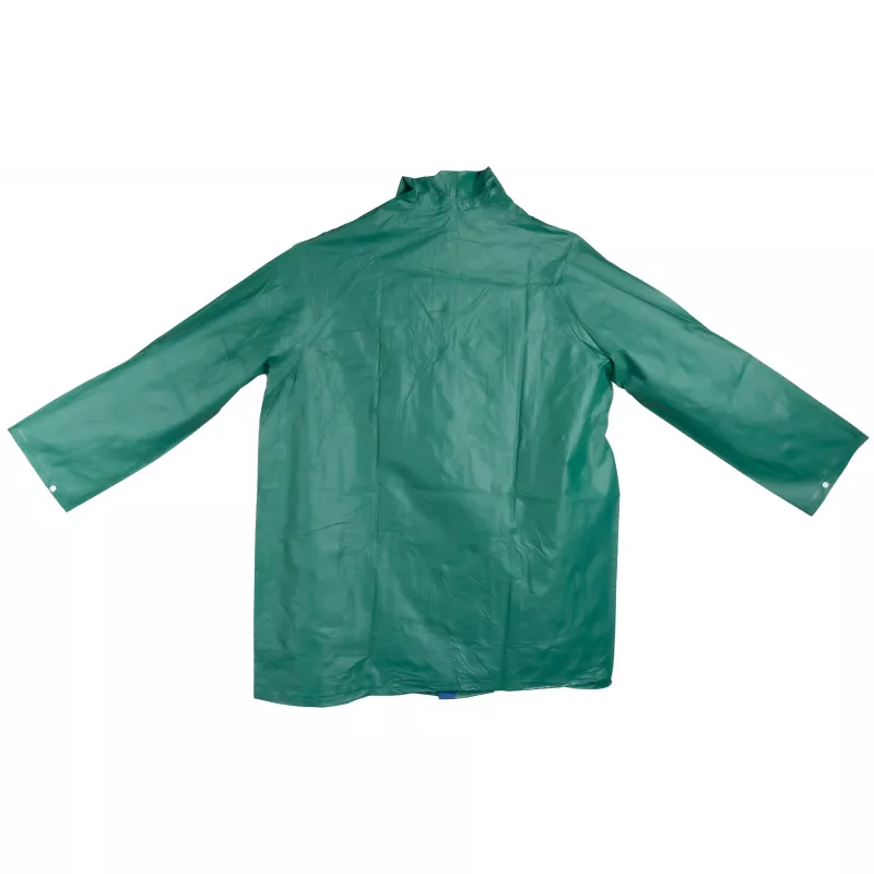 Płaszcz przeciwdeszczowy dwustronny NANTERRE - zielono-niebieski (920549)