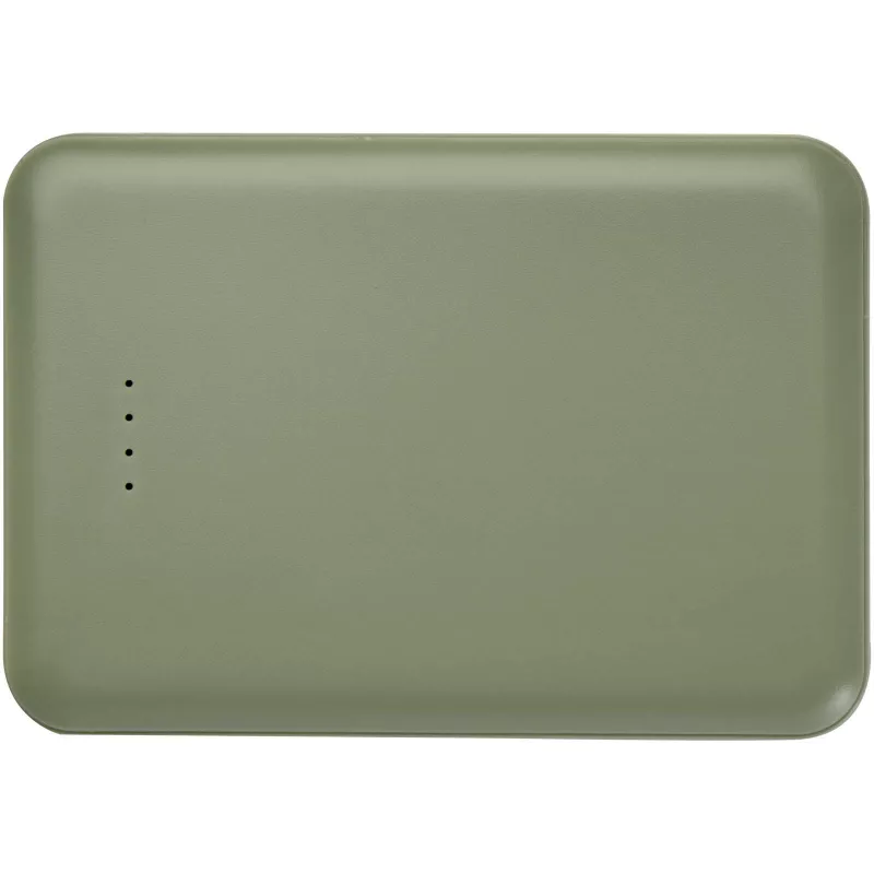 Asama powerbank o pojemności 5000 mAh Type-C z tworzyw sztucznych pochodzących z recyklingu - Zielony melanż (12438362)