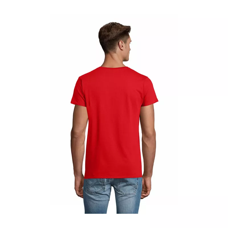 Koszulka męska organiczna 175 g/m² Sol's PIONEER MEN - Czerwony (S03565-RD)