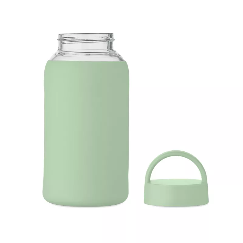 Butelka szklana z pokrowcem 600 ml BORIS - Miętowy Zielony (MO2912-77)