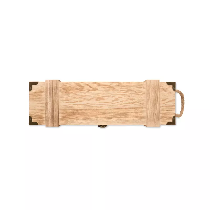 Pudełko na wino z drewna paulowni VINBOX + - Drewna (MO3121-40)