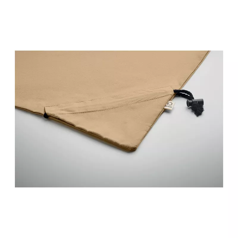 Torba składana z recyklingu 140 g/m² CARRIE COLOUR - Khaki (MO2487-39)