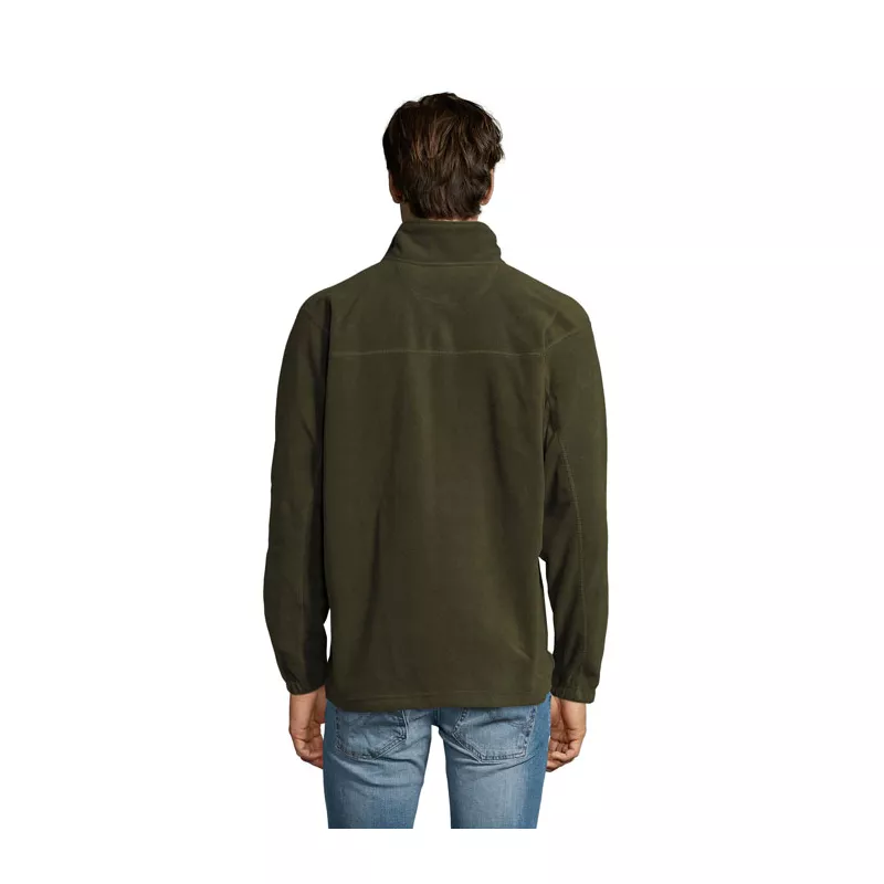 Bluza polarowa męska rozpinana 300 g/m² Sol's NORTH - Army (S55000-AR)