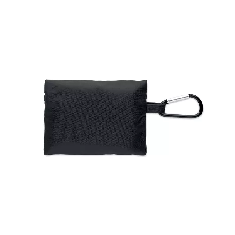 Apteczka kompaktowa w etui z RPET CAREONE - Czarny (MO2819-03)