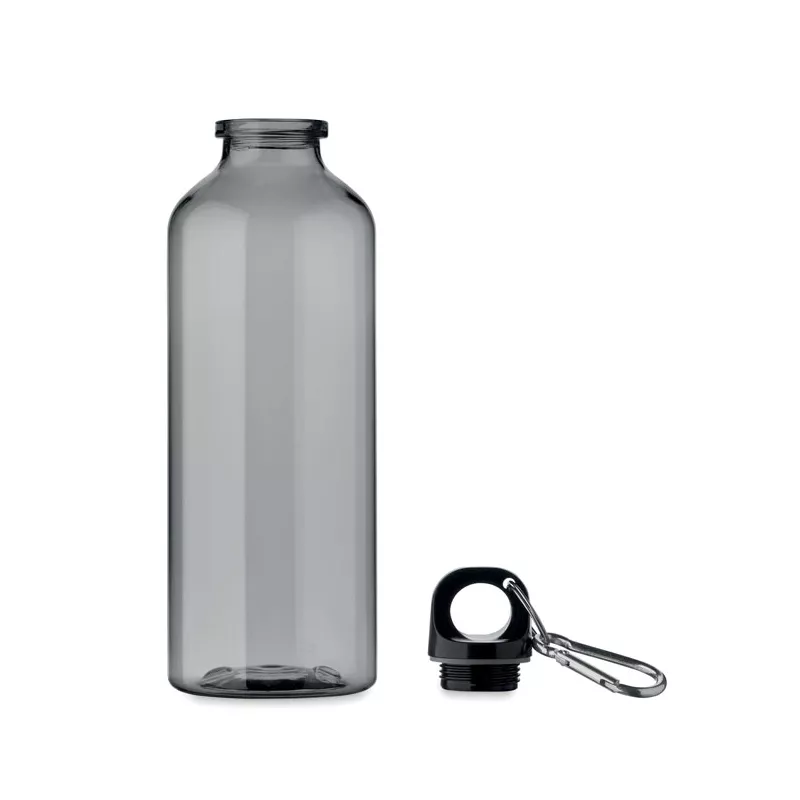 Butelka z RPET z karabińczykiem 500 ml MOSS RE500 - Przezroczysty Szary (MO2803-27)