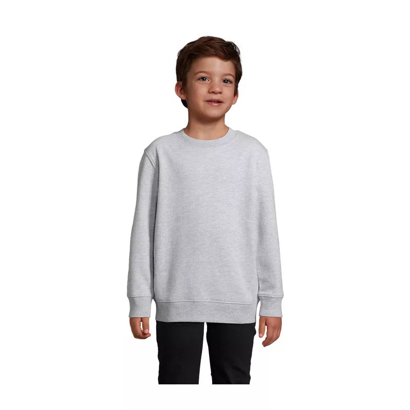 Bluza dziecięca bez kaptura Sol's COLUMBIA KIDS - Szary Melanż 2 (S04239-GY)