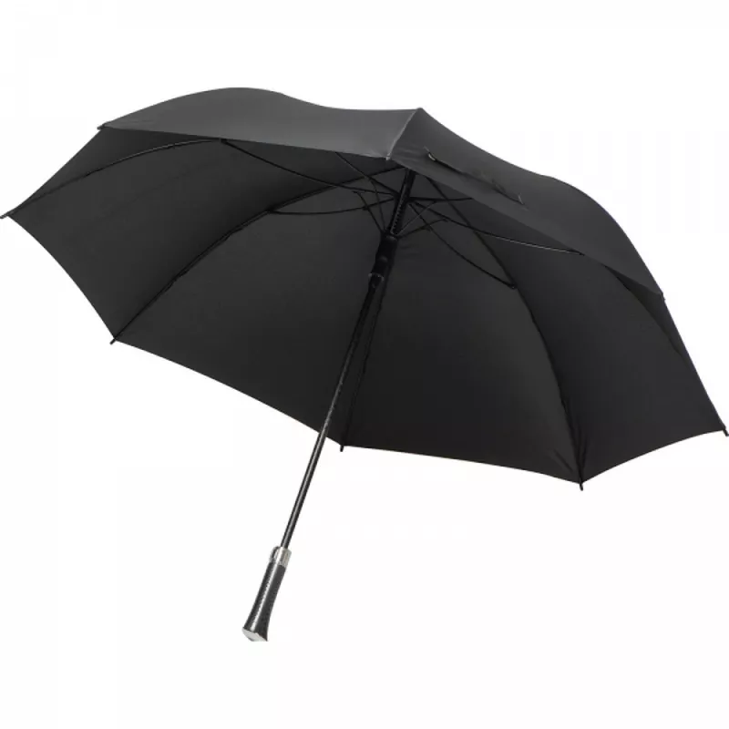 Parasol automatyczny ø130 cm FABIAN - czarny (4392403)