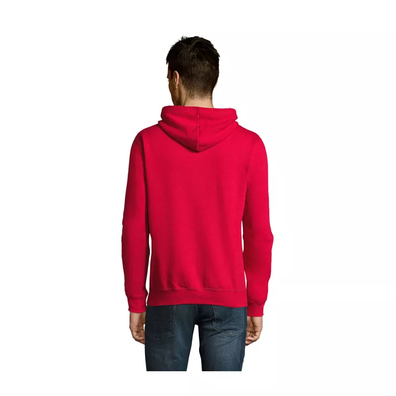Bluza unisex z kapturem 320 g/m² Sol's SLAM - Czerwony (S13251-RD)