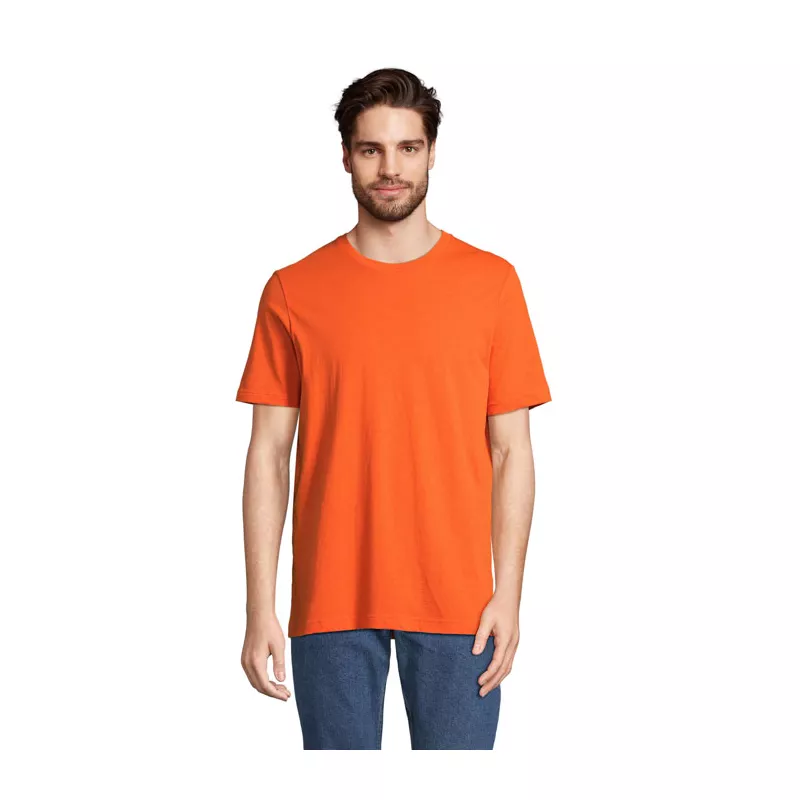 Koszulka unisex z czesanej bawełny Sol's TUNER - Ciemna Pomarańcza (S04203-OH)