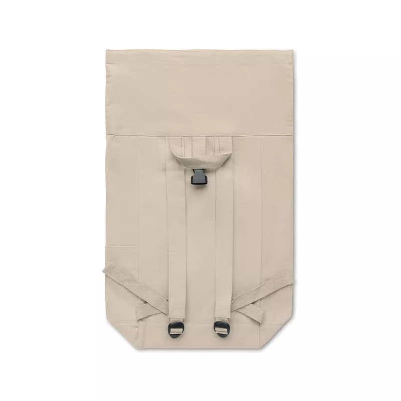 Plecak z bawełny z recyklingu 390 g/m² KAMET - Bezowy (MO2552-13)