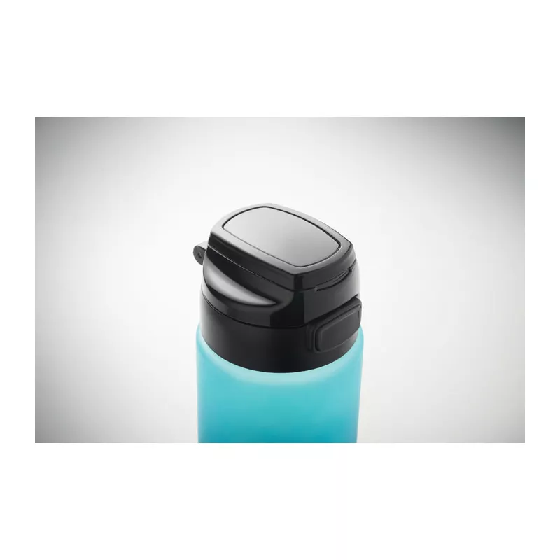 Butelka sportowa z RPET 1000 ml LEVEL - Turkusowy (MO2409-12)