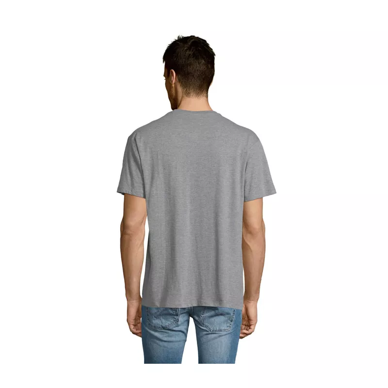 Koszulka męska V-neck 150 g/m² Sol's VICTORY - Szary Melanż (S11150-GM)