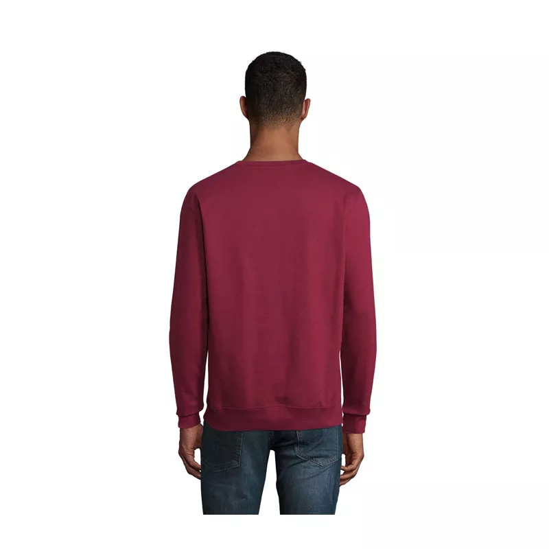 Bluza unisex bez kaptura 280 g/m² Sol's COLUMBIA - Burgundy (S03814-BG)