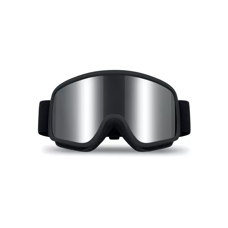 Gogle narciarskie UV400 lustrzane NISEKO - Srebrny Blyszczacy (MO3194-17)