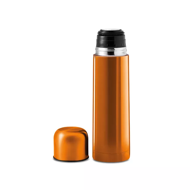 Termos stalowy dwuścienny 500 ml CHAN - Pomaranczowy (MO8314-10)