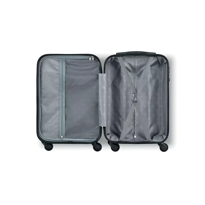 Walizka twarda 20" z ABS na 4 kółkach BUDAPEST - Srebrny Mat (MO9178-16)