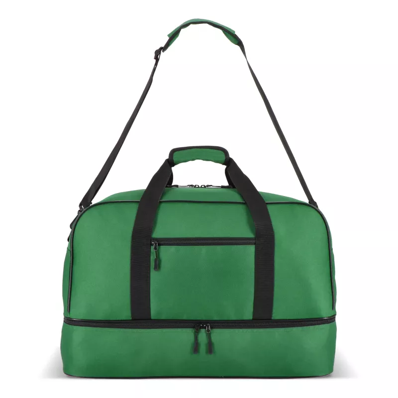 Torba sportowo-podróżna R-PET 600D 55,5 x 25 x 36 cm 50 l - zielony (LT95369-N0031)