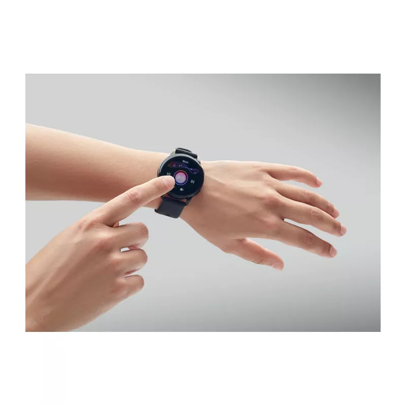 Smartwatch IP67 z ekranem AMOLED RIST - Czarny (MO2748-03)