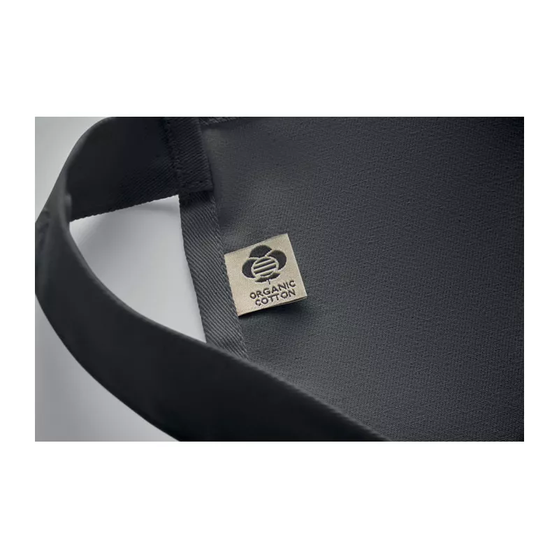 Fartuch z bawełny organicznej 240 g/m² GAMMA - Kamienny Szary (MO2249-15)
