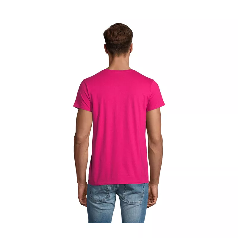 Koszulka męska organiczna 175 g/m² Sol's PIONEER MEN - Fuchsia (S03565-FU)