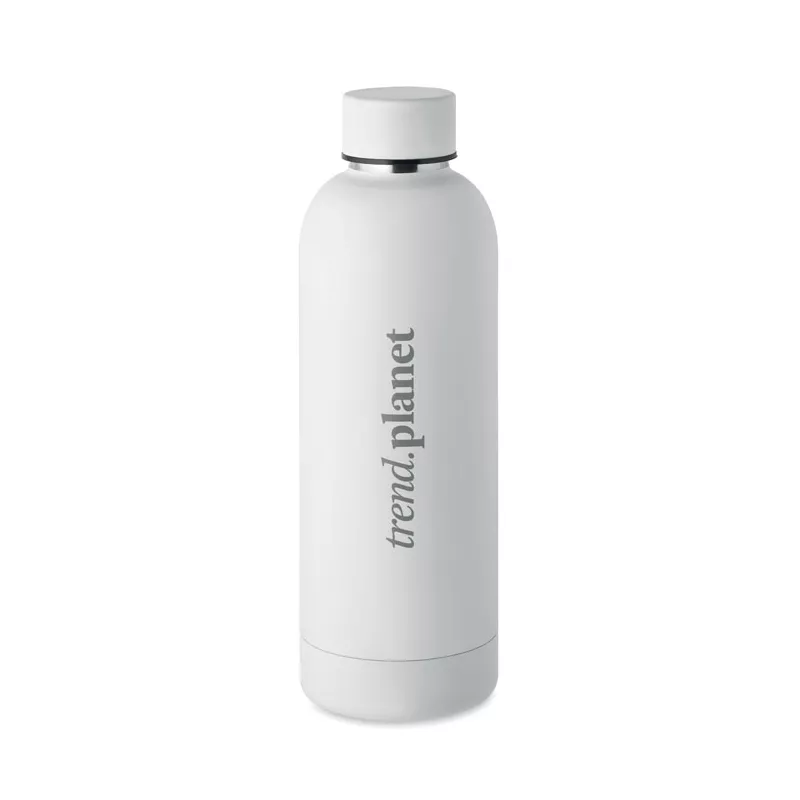 Butelka termiczna ze stali z recyklingu 500 ml ATHENA - Bialy (MO6750-06)